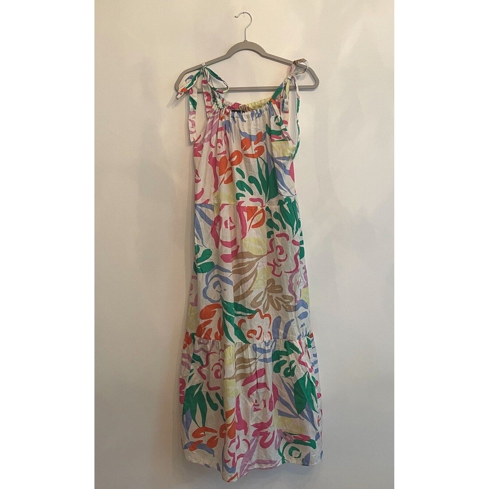 GAP Geometric Floral Dress NWT‎ Size Small Tall R$79.95